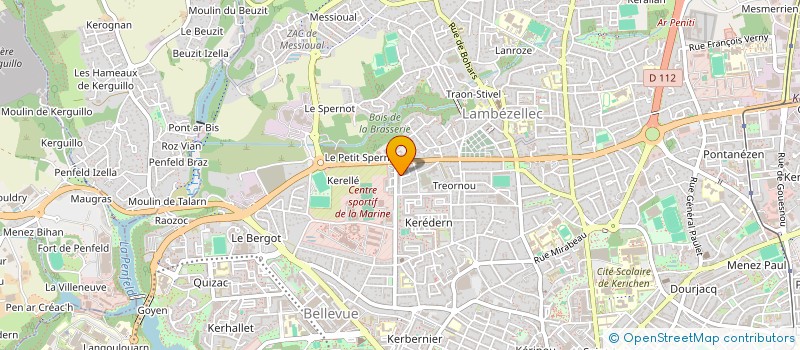 localisation de l'entreprise MADAME CAMILLE CADIO à BREST