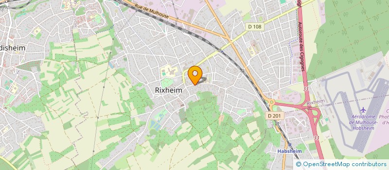 localisation de l'entreprise MADAME CAMILLE CAIGNARD à RIXHEIM