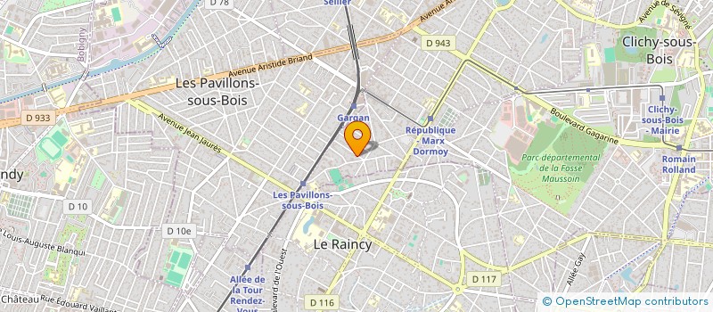 localisation de l'entreprise MADAME CAMILLE CAILLAUD  LIVRY-GARGAN