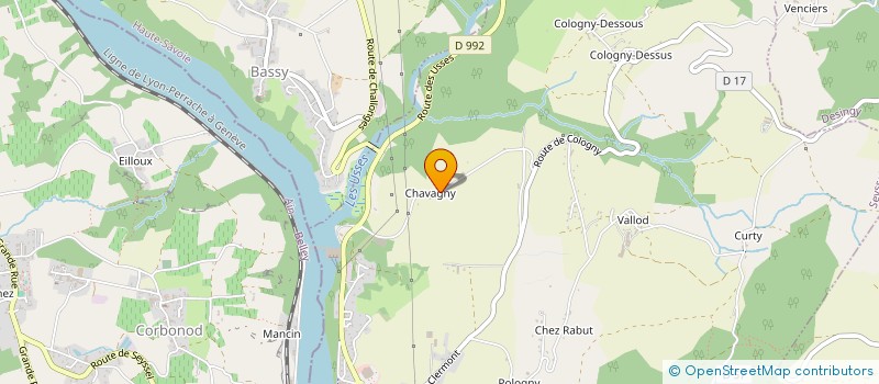 localisation de l'entreprise MADAME CAMILLE CALLET  SEYSSEL