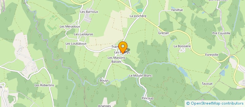 localisation de l'entreprise MADAME CAMILLE CARCOUET  EGLISENEUVE-PRES-BILLOM