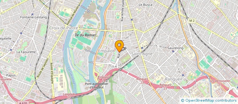 localisation de l'entreprise MADAME CAMILLE CARDA  TOULOUSE