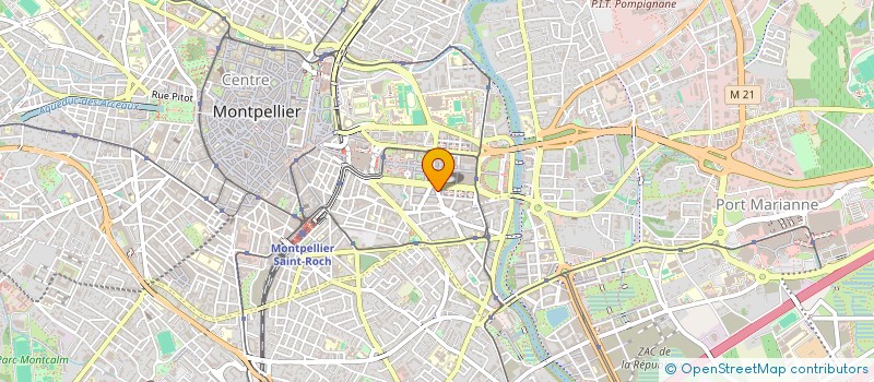 localisation de l'entreprise MADAME CAMILLE CARLIER à MONTPELLIER