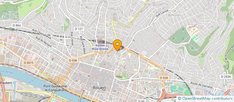 localisation de l'entreprise MADAME CAMILLE CARPENTIER  ROUEN