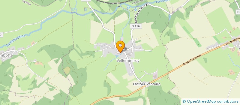 localisation de l'entreprise MADAME CAMILLE CARTERET  VELLEMINFROY