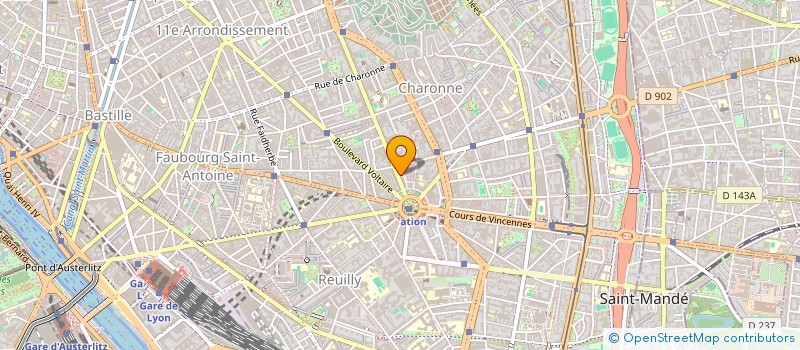 localisation de l'entreprise MADAME CAMILLE CARVALHO  PARIS