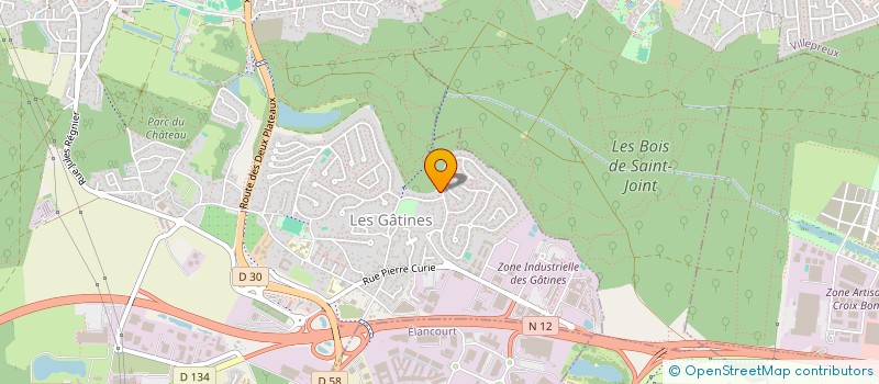 localisation de l'entreprise MADAME CAMILLE CASARTELLI  PLAISIR