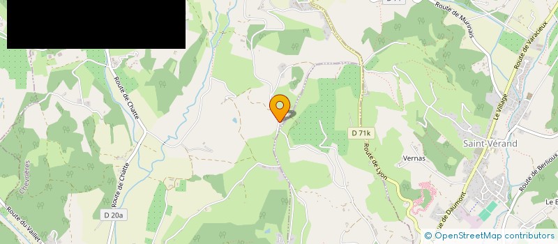 localisation de l'entreprise MADAME CAMILLE CASSAGNOL  CHEVRIERES