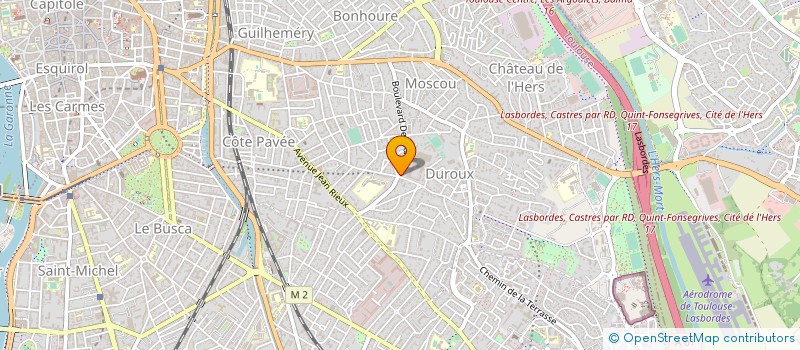localisation de l'entreprise MADAME CAMILLE CASTAGNE à TOULOUSE