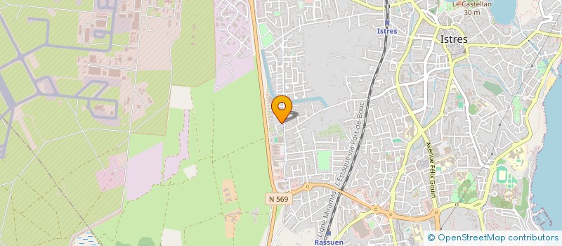 localisation de l'entreprise MADAME CAMILLE CATANIA  ISTRES