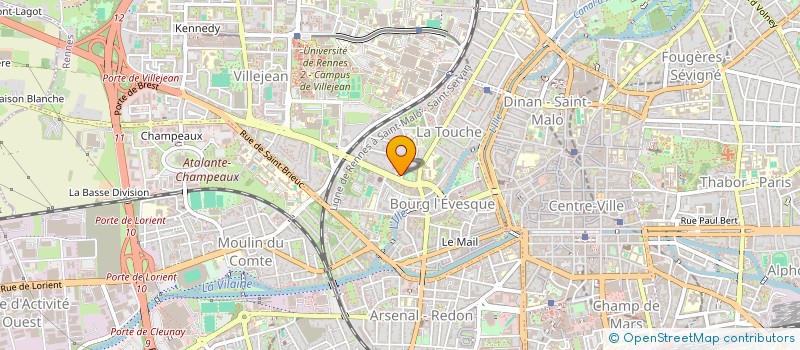 localisation de l'entreprise MADAME CAMILLE CAVALLERA  RENNES