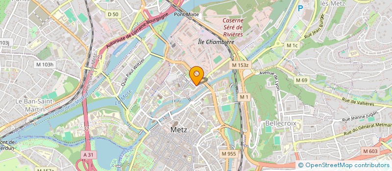 localisation de l'entreprise MADAME CAMILLE CAVION  METZ