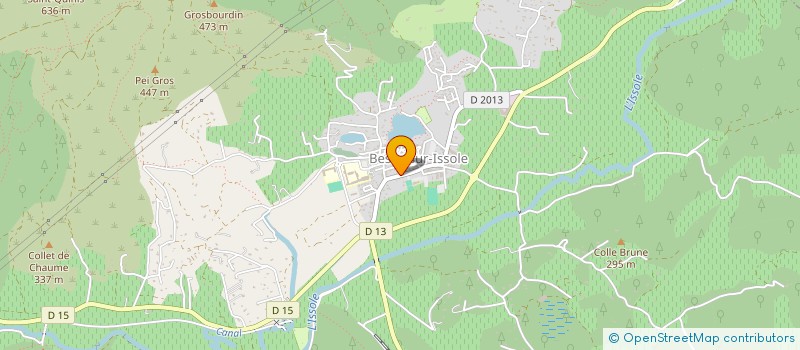 localisation de l'entreprise MADAME CAMILLE CELNY  BESSE-SUR-ISSOLE