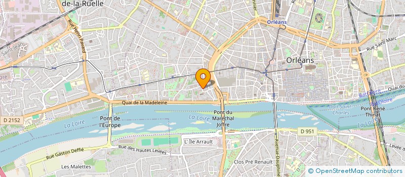 localisation de l'entreprise MADAME CAMILLE CERON  ORLEANS
