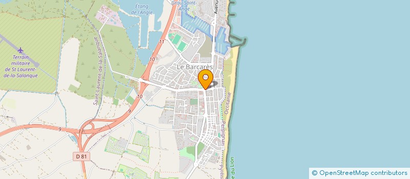 localisation de l'entreprise MADAME CAMILLE CHABBERT  LE BARCARES