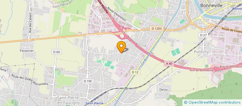 localisation de l'entreprise MADAME CAMILLE CHADUTEAU  SAINT-PIERRE-EN-FAUCIGNY