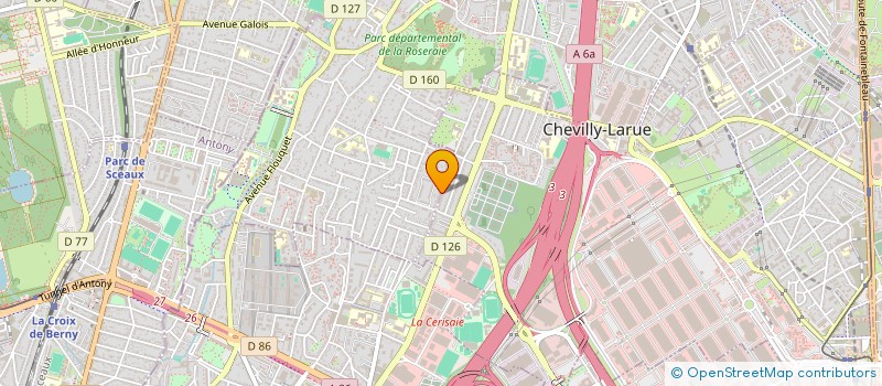 localisation de l'entreprise MADAME CAMILLE CHAINTREUIL  CHEVILLY-LARUE