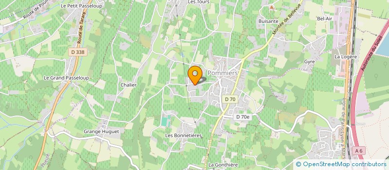 localisation de l'entreprise MADAME CAMILLE CHAMPAGNE  POMMIERS