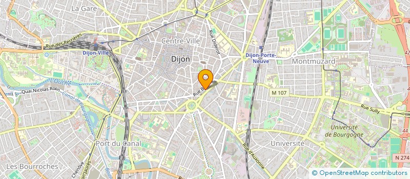 localisation de l'entreprise MADAME CAMILLE CHANARON  DIJON