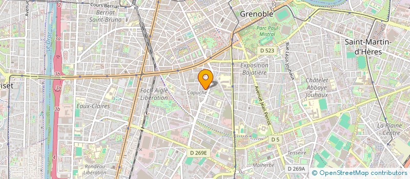 localisation de l'entreprise MADAME CAMILLE CHANEAC  GRENOBLE