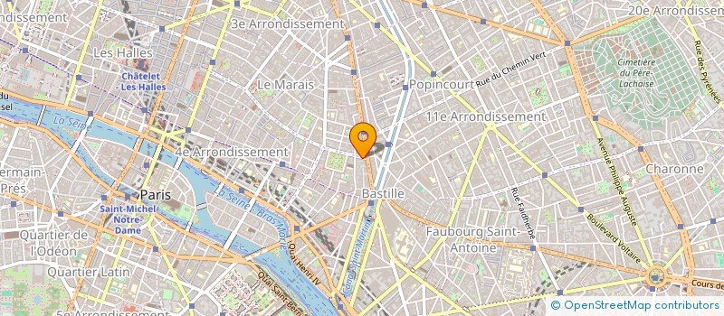 localisation de l'entreprise MADAME CAMILLE CHANIAL  PARIS