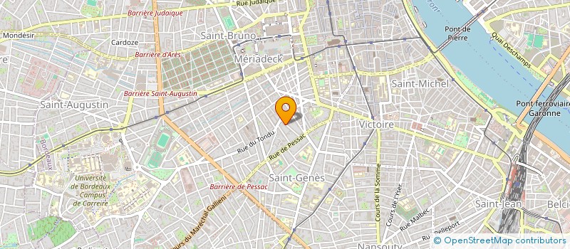 localisation de l'entreprise MADAME CAMILLE CHANUT  BORDEAUX