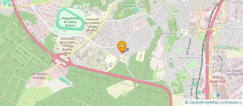 localisation de l'entreprise MADAME CAMILLE CHARDET  VANDUVRE-LES-NANCY