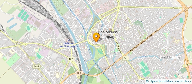 localisation de l'entreprise MADAME CAMILLE CHARLERY  CHALONS-EN-CHAMPAGNE