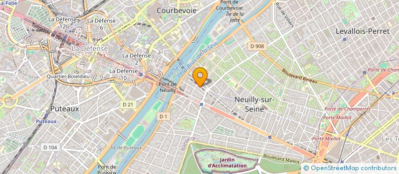 localisation de l'entreprise MADAME CAMILLE CHARPIN à NEUILLY-SUR-SEINE