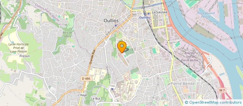 localisation de l'entreprise MADAME CAMILLE CHARPY  OULLINS-PIERRE-BENITE