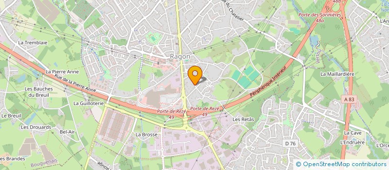 localisation de l'entreprise MADAME CAMILLE CHEN  REZE