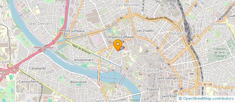 localisation de l'entreprise MADAME CAMILLE CHENUAUD  TOULOUSE