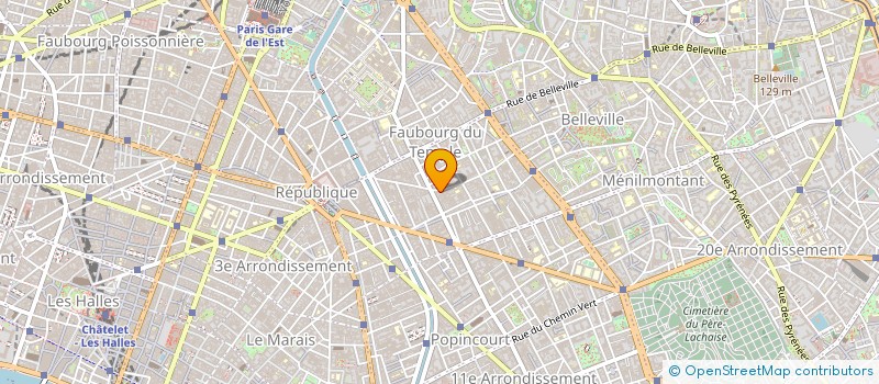 localisation de l'entreprise MADAME CAMILLE CHERIF  PARIS