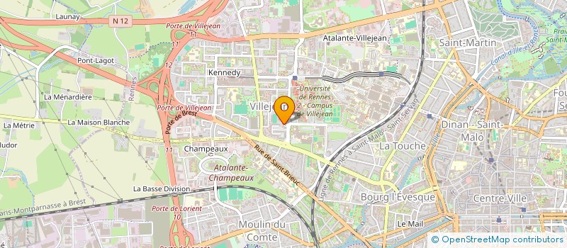 localisation de l'entreprise MADAME CAMILLE CHERRUAULT  RENNES