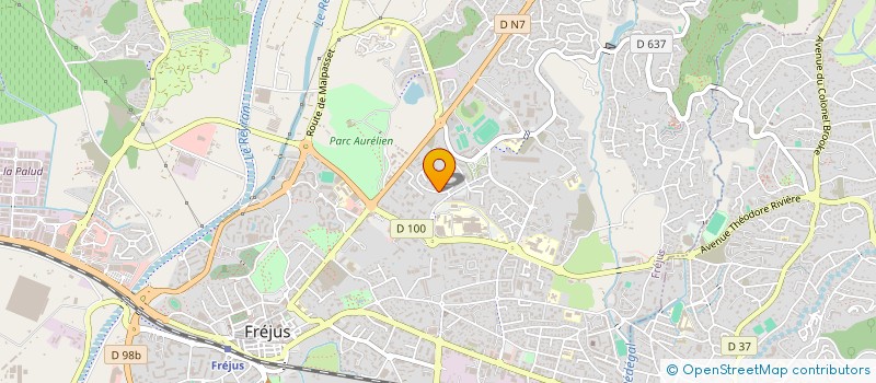 localisation de l'entreprise MADAME CAMILLE CHESNEL à FREJUS