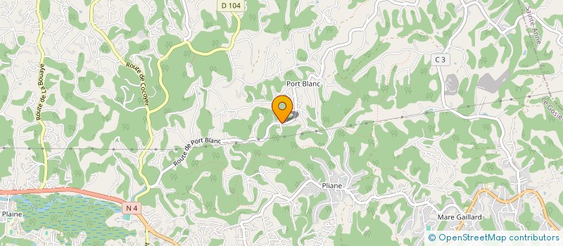 localisation de l'entreprise MADAME CAMILLE CHIAMENTO  LE GOSIER