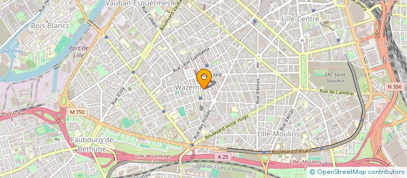 localisation de l'entreprise MADAME CAMILLE CHIAPPETTA à LILLE