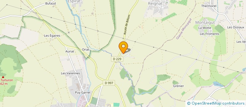 localisation de l'entreprise MADAME CAMILLE CHOFFRUT  ESPIRAT