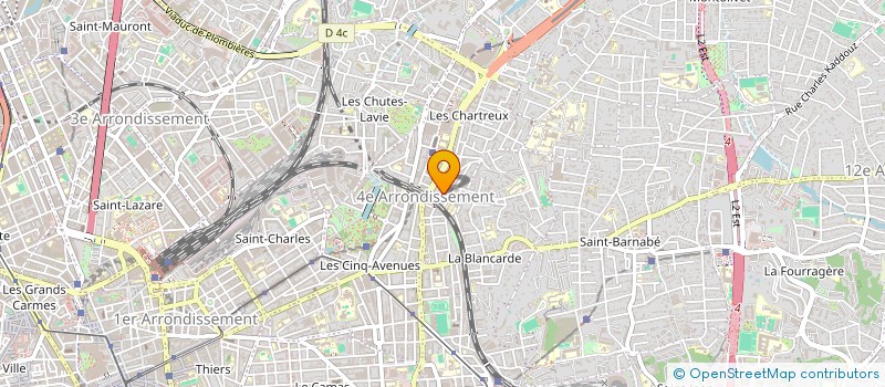 localisation de l'entreprise MADAME CAMILLE CHORNET à MARSEILLE