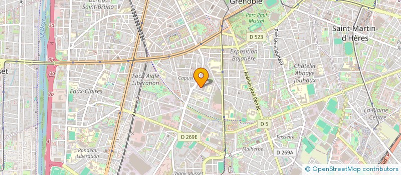 localisation de l'entreprise MADAME CAMILLE CHRIST  GRENOBLE
