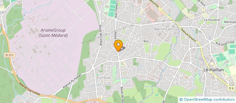 localisation de l'entreprise MADAME CAMILLE CIGANA  SAINT-MEDARD-EN-JALLES