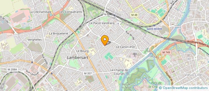 localisation de l'entreprise MADAME CAMILLE CLAIRE DECOSTER à LAMBERSART