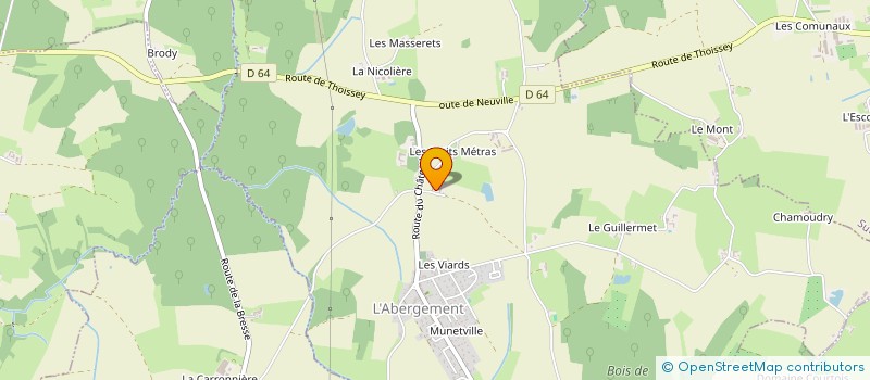 localisation de l'entreprise MADAME CAMILLE CLEARD à L'ABERGEMENT-CLEMENCIAT