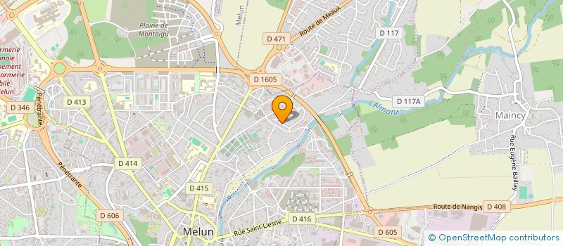 localisation de l'entreprise MADAME CAMILLE CLERGUE à MELUN