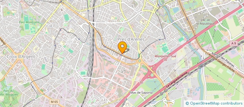 localisation de l'entreprise MADAME CAMILLE COCHETEUX à MONTPELLIER