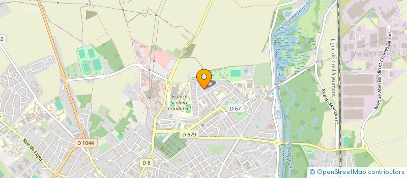 localisation de l'entreprise MADAME CAMILLE COEZ à SAINT-QUENTIN