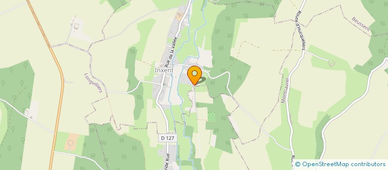localisation de l'entreprise MADAME CAMILLE COFFRE  INXENT