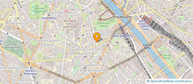 localisation de l'entreprise MADAME CAMILLE COLLE à PARIS