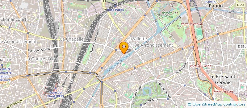 localisation de l'entreprise MADAME CAMILLE COLLIN  PARIS