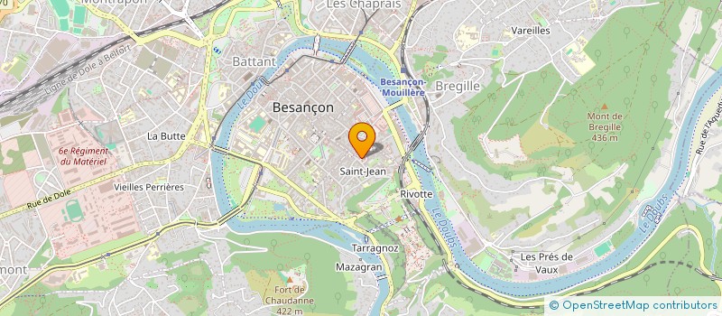 localisation de l'entreprise MADAME CAMILLE CONRAD RASSENEUR  METABIEF